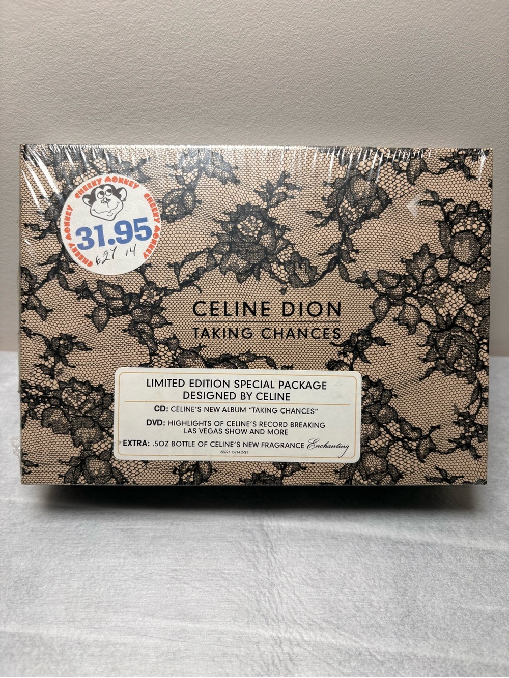 Celine Dion Limited Edition Special Package - CD DVD Fragrance FACTORY SEALED